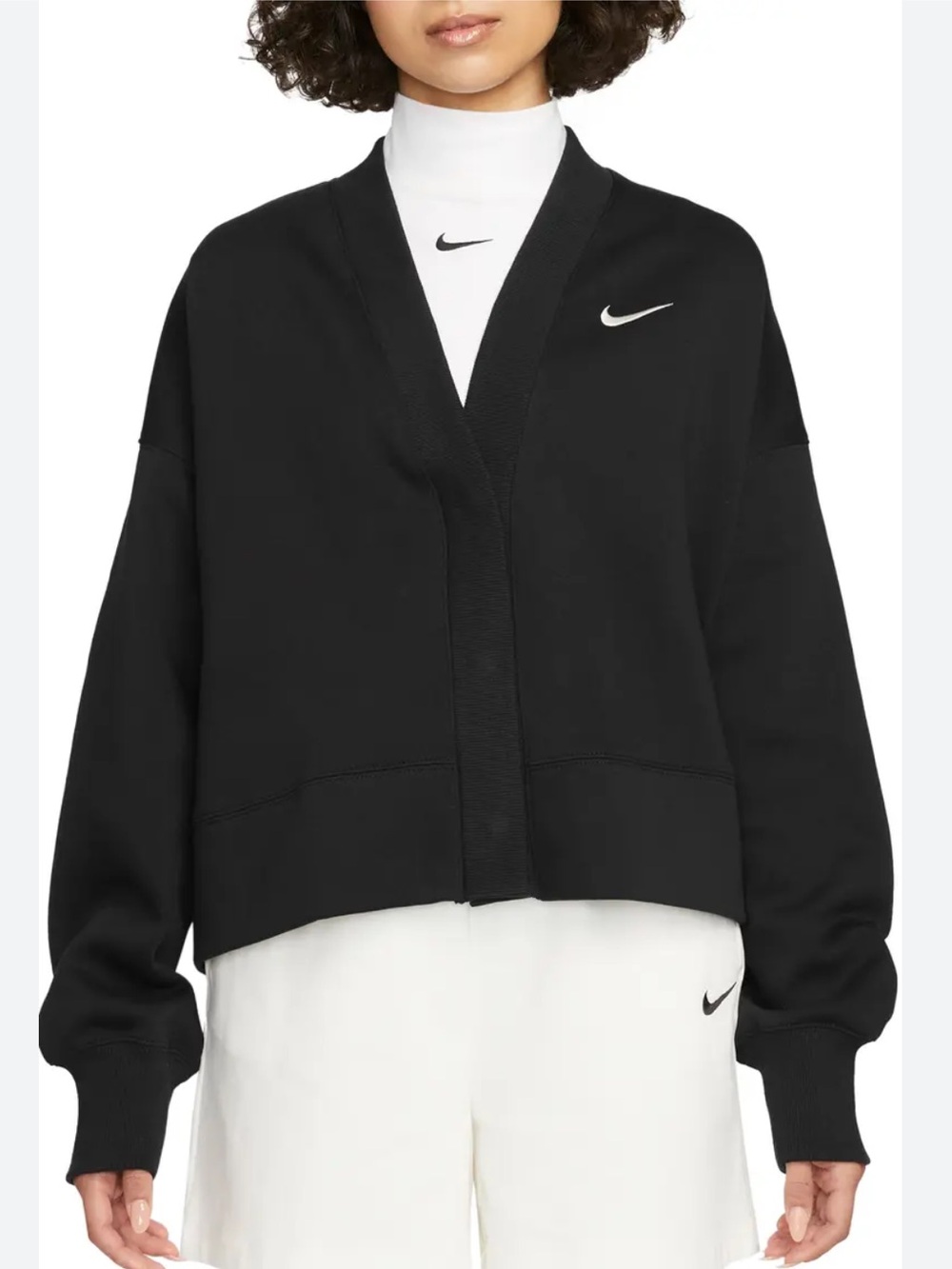 Nike Sportswear Phoenix Fleece Over-Oversized Cardigan L